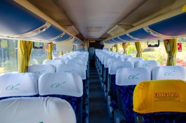 Bus interior Bus interior