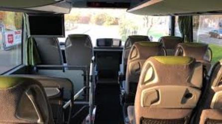Bus interior Bus interior