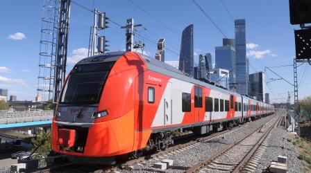 Commuter train "Lastochka" Commuter train "Lastochka"