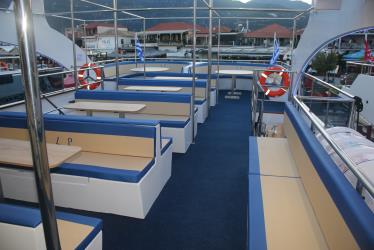 Deck seating Deck seating