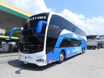 Bus exterior Bus exterior