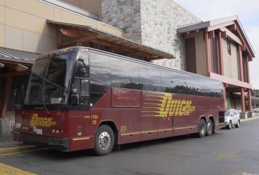 Bus exterior side Bus exterior side