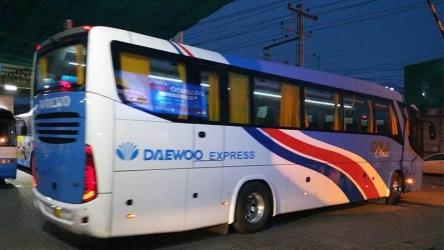 Bus exterior Bus exterior