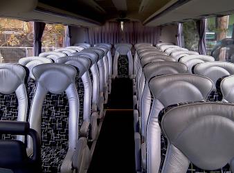 Bus interior Bus interior