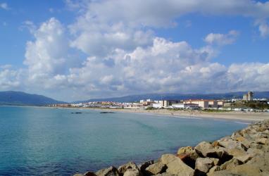 The town of Tarifa The town of Tarifa