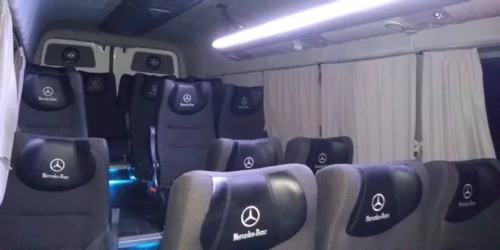 Bus interior Bus interior