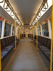 Interior of Transperth train Interior of Transperth train