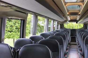Bus interior Bus interior