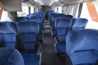 Bus interior Bus interior