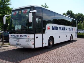 Mid Wales Travel Bus Exterior Mid Wales Travel Bus Exterior
