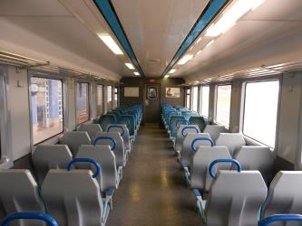 Train interior Train interior
