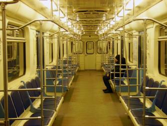 Train interior Train interior