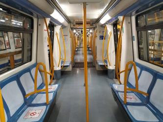 Train interior Train interior