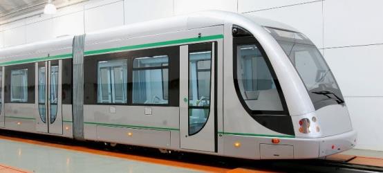 Metro Sevilla Train Exterior Metro Sevilla Train Exterior