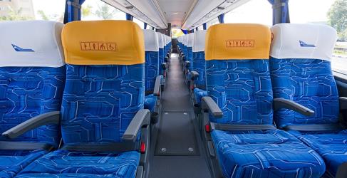 Bus interior Bus interior