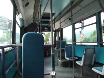 TAG Grenoble Bus Interior TAG Grenoble Bus Interior