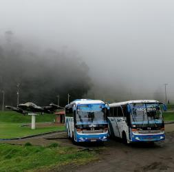 Bus exterior Bus exterior