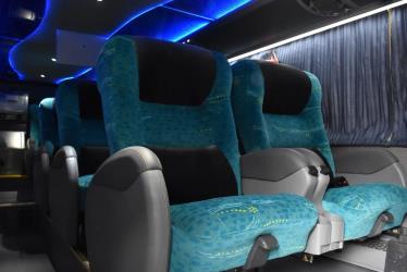 Bus interior Bus interior