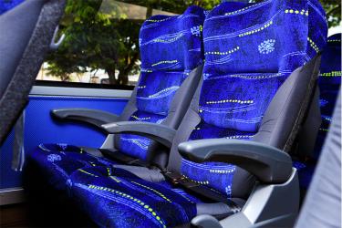 Bus interior Bus interior