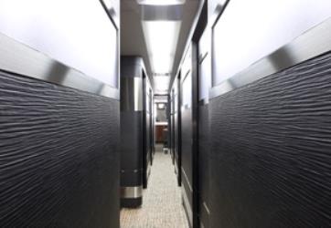 Dream Sleeper Bus on Tokyo - Osaka line Dream Sleeper Bus on Tokyo - Osaka line