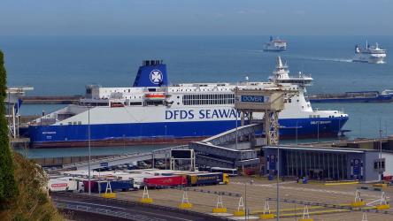 DFDS Seaways at Dover Port DFDS Seaways at Dover Port