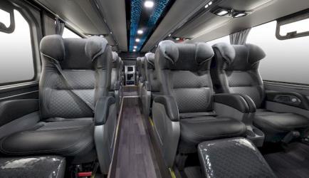 Bus interior Bus interior