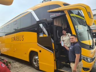 Bus exterior Bus exterior