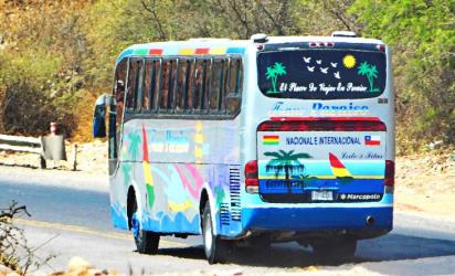 Bus exterior Bus exterior