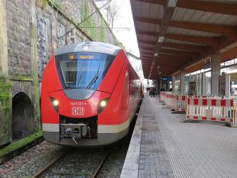 Class 1440 (Alstom Coradia Continental) train at Wuppertal Hauptbahnhof