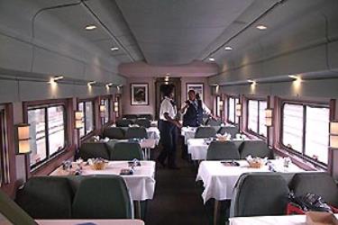Crescent line dining car