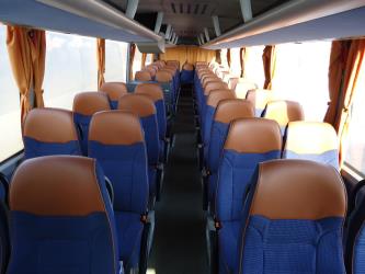 Bus interior Bus interior