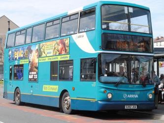 Exterior of Arriva UK Bus