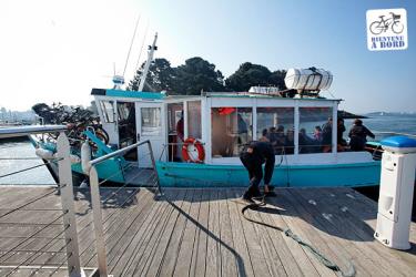 Ferry departs Ferry departs