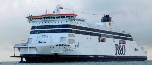Spirit of France Dover to Calais route Spirit of France Dover to Calais route