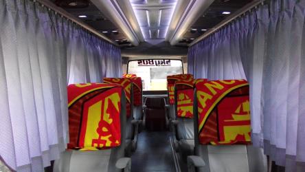 Bus interior Bus interior