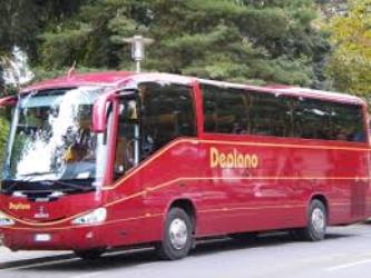 Bus side view Bus side view