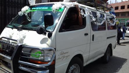 Van exterior Van exterior