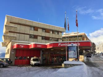 Montana funicular station Montana funicular station