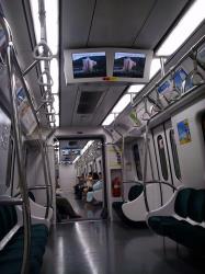 Train interior Train interior