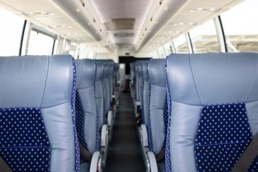 Bus interior Bus interior