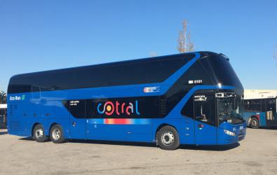Cotral bus exterior view