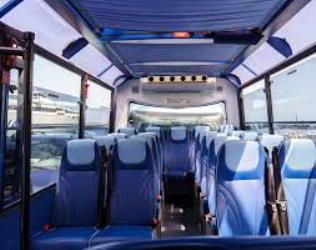 Bus interior Bus interior