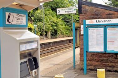 Llanishen Station in Cardiff Llanishen Station in Cardiff