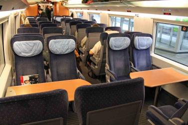 ICE3 2nd class seats ICE3 2nd class seats