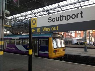 Northern Rail Pacer Train at Southport Station