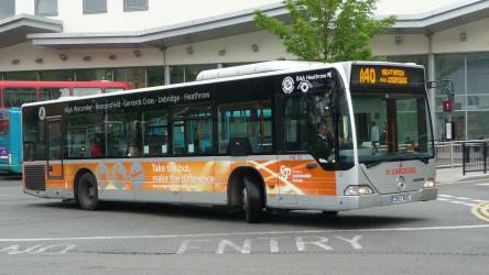 Bus exterior Bus exterior