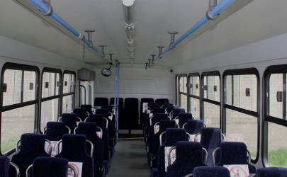 Bus interior Bus interior