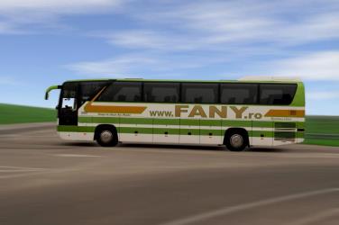 Fany bus side view