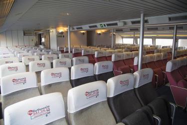 Seating on high speed ferry