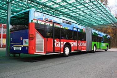 A bus in the VZO depot in Ruti ZH A bus in the VZO depot in Ruti ZH